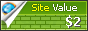 site value is two dollars button