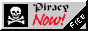 piracy now button in the style of netscape now button