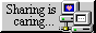 sharing is caring button