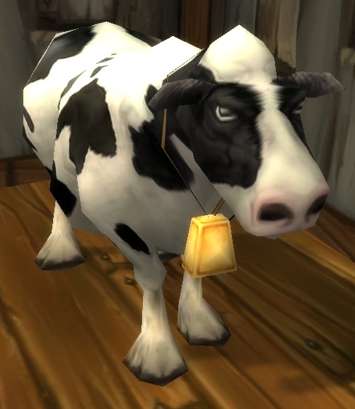 bossy the cow from world of warcraft