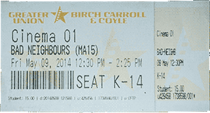 Bad Neighbors Ticket
