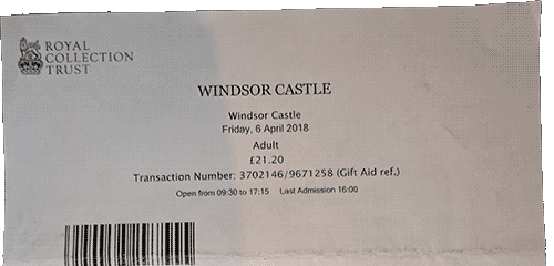 Windsor Castle Ticket