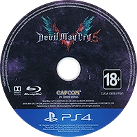 cd rom cover for devil may cry 5