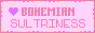 button for bohemian sultriness